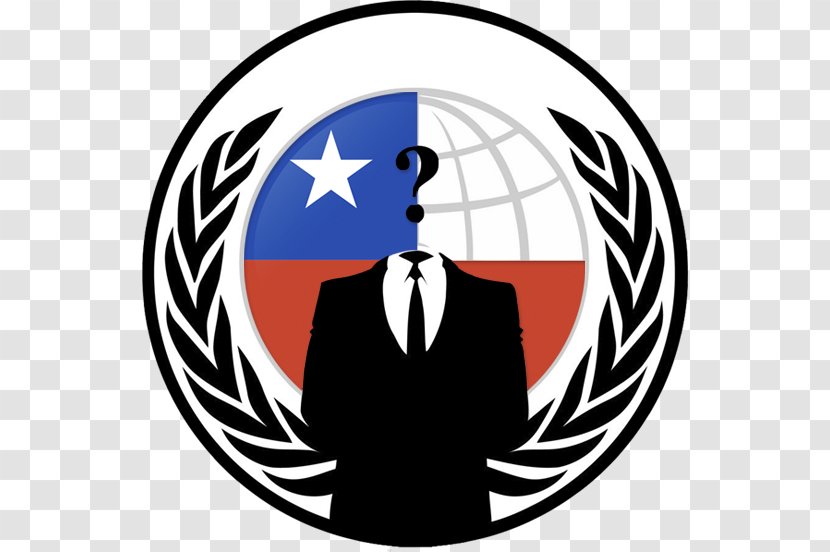 Anonymous Chile Hacker Anonops Anonymity Transparent PNG