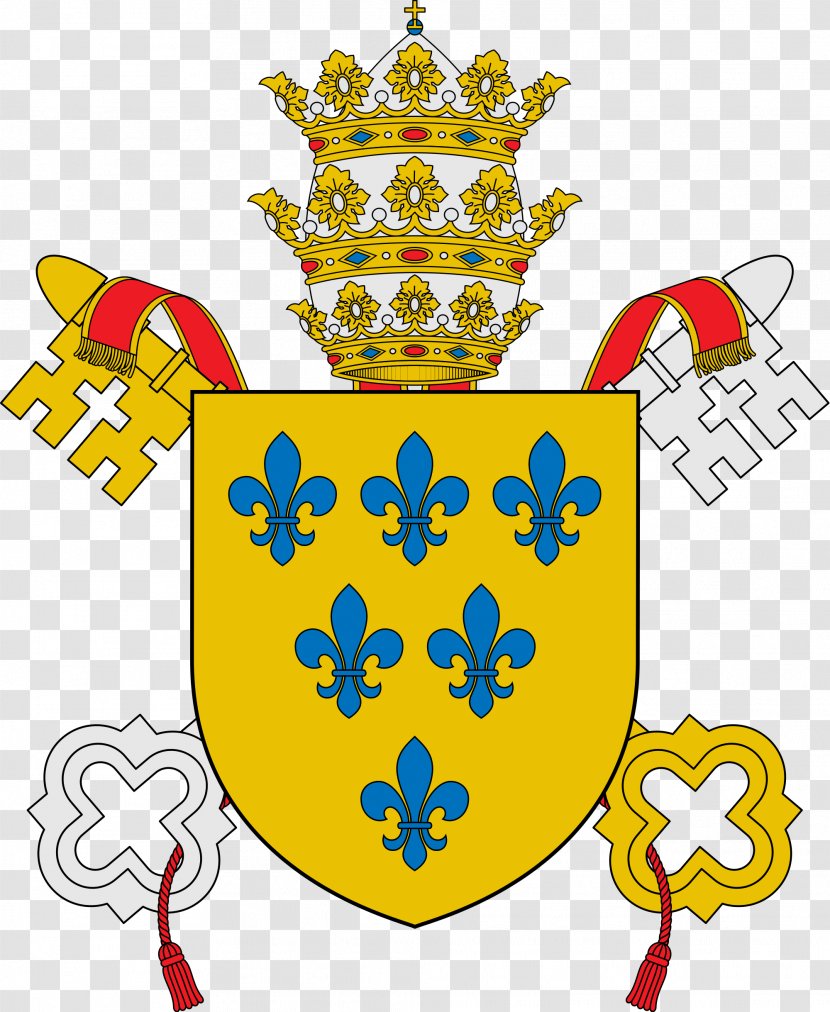 Papal Coats Of Arms Coat Pope Benedict XVI Tiara - Xv - Eighty-one Transparent PNG