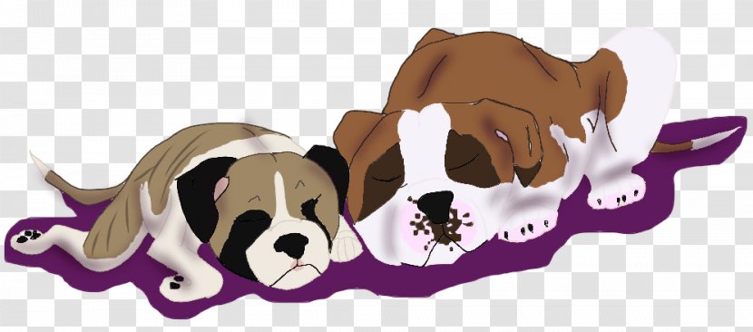Dog Breed Puppy Love Non-sporting Group - Sleeping Transparent PNG