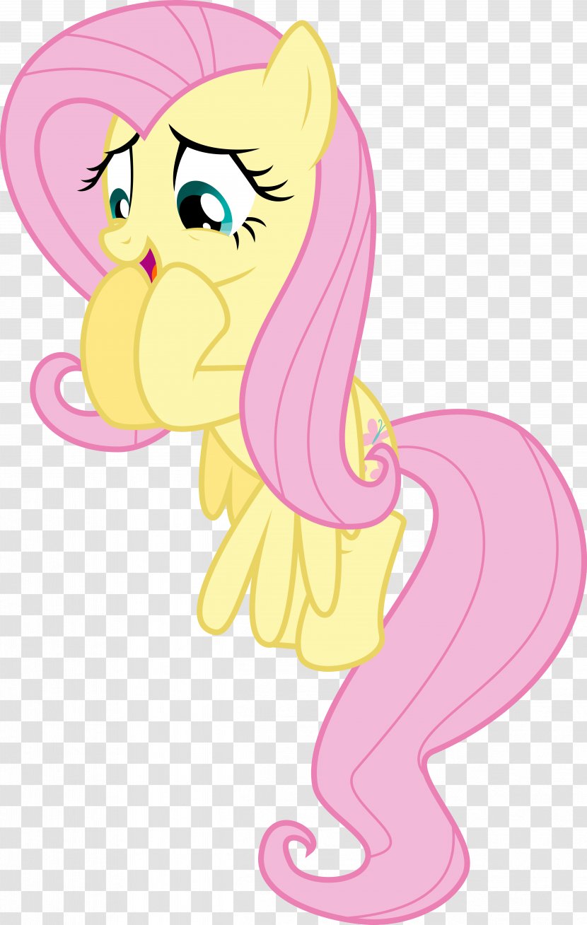 My Little Pony Fluttershy - Heart Transparent PNG