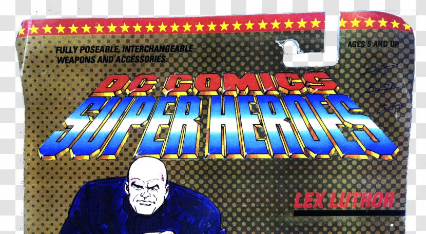 Batman Lex Luthor: Man Of Steel Toy Biz Action & Figures - Dc Comics - Luthor Transparent PNG