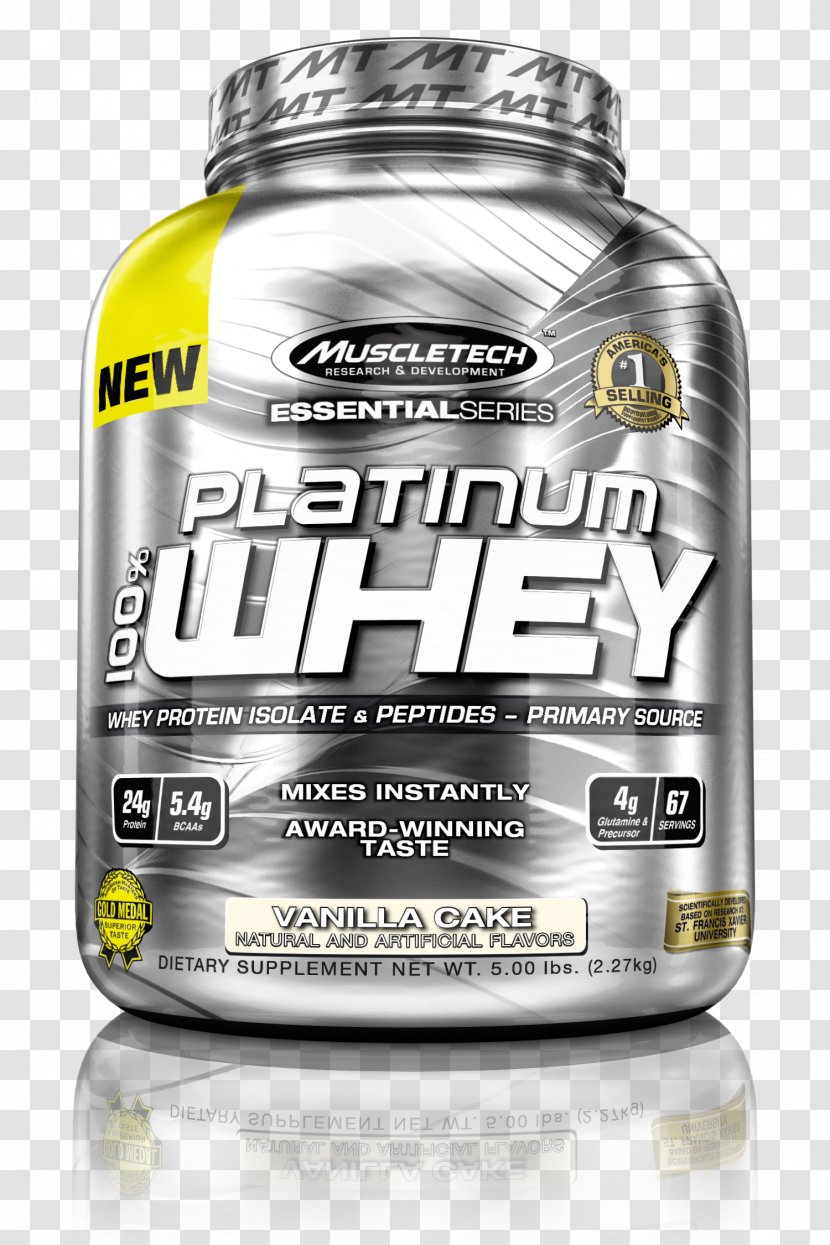 Whey Protein Isolate Dietary Supplement - Nutrition - Vanilla Cake Transparent PNG