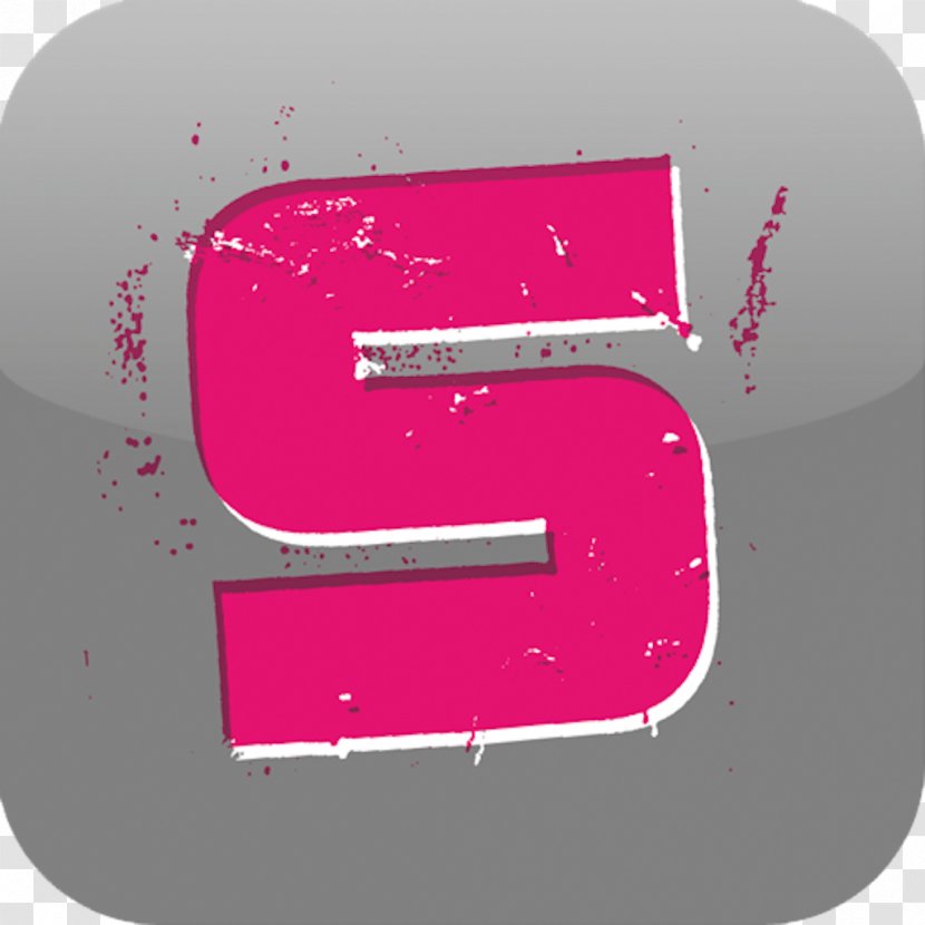 Line Font - Pink - Design Transparent PNG