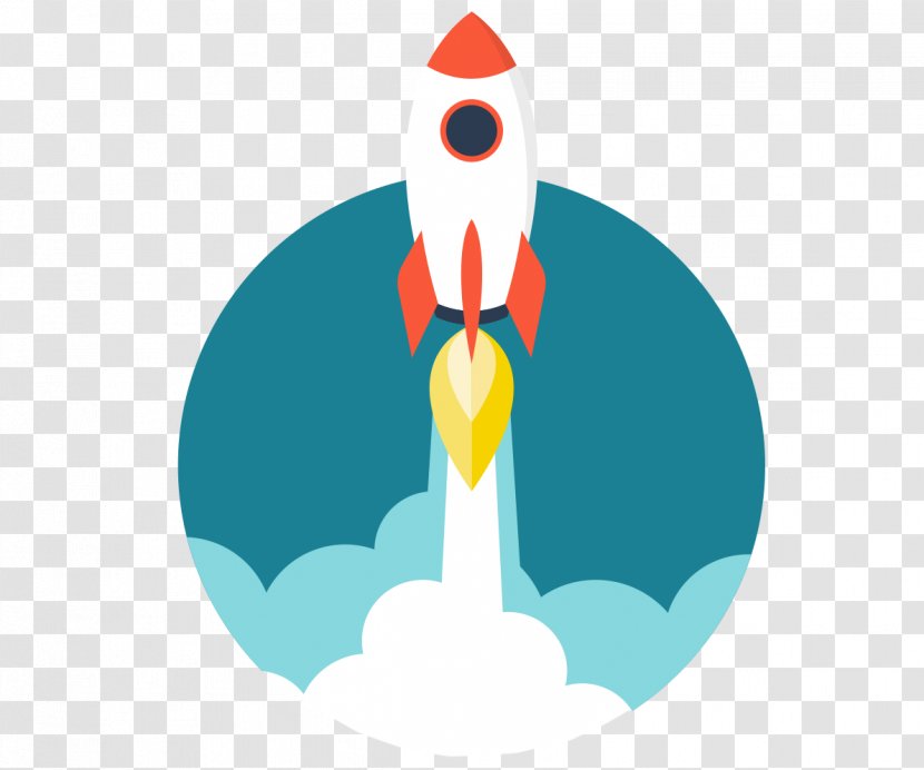 Rocket Startup Company Concept Flat Design - Apartment - Rockets Transparent PNG