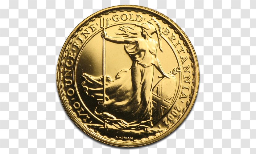Bullion Coin Royal Mint Gold Britannia Transparent PNG