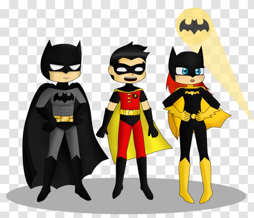 Batgirl Nightwing Batman Robin Batwoman - Yellow Transparent PNG