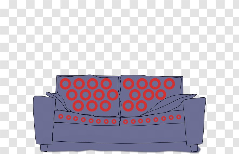 Couch Clip Art Vector Graphics Sofa Bed - Furniture Transparent PNG