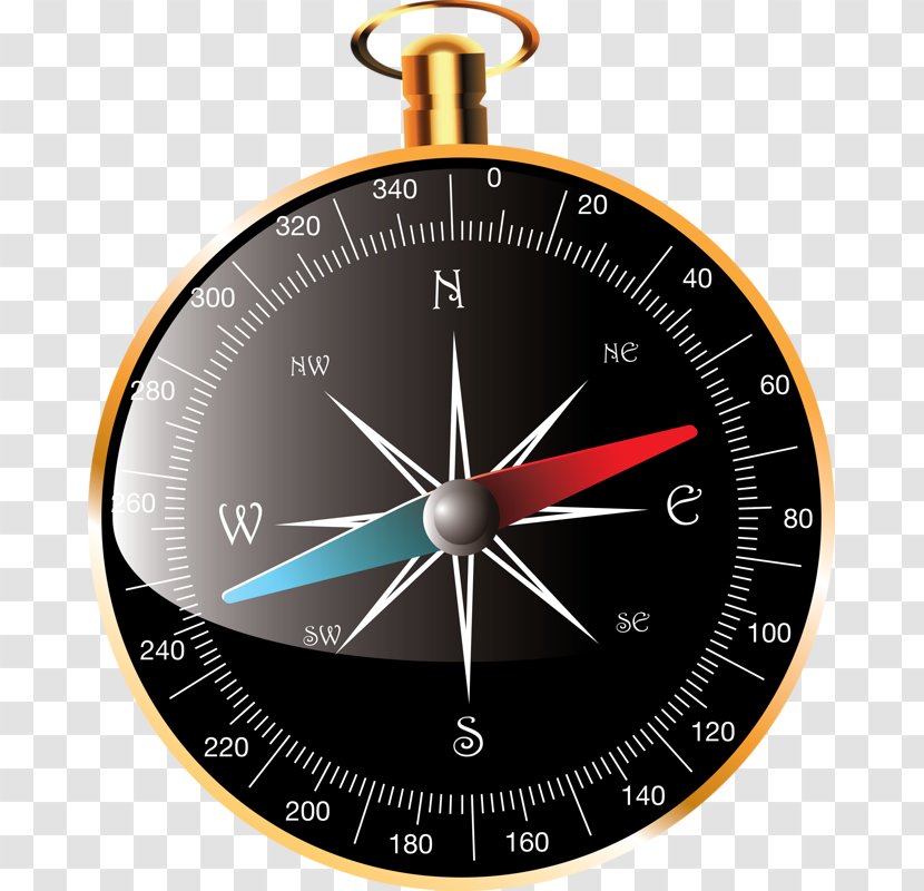 Clock Speed Dial - Rate - Black Compass Transparent PNG