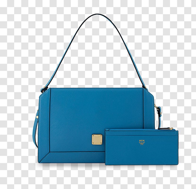 Handbag MCM Worldwide Tasche Clutch - Electric Blue - Women Bag Transparent PNG