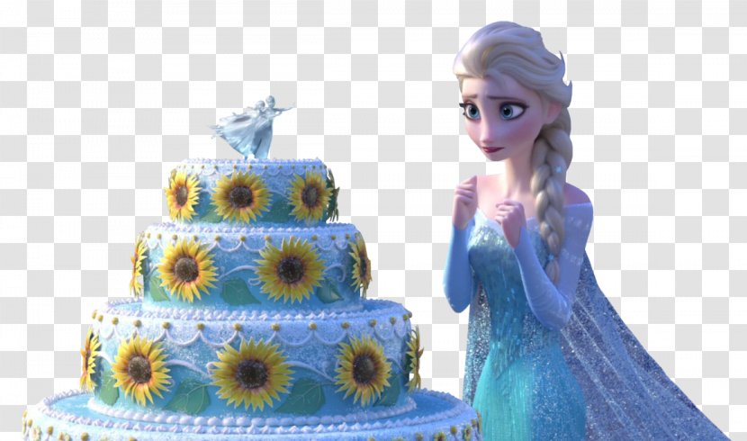 Elsa Hans Kristoff Anna Birthday Cake - Wedding Ceremony Supply - Frozen Transparent PNG