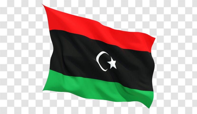 Flag Of Libya Tawergha Lesotho Lithuania - Fluttering Transparent PNG