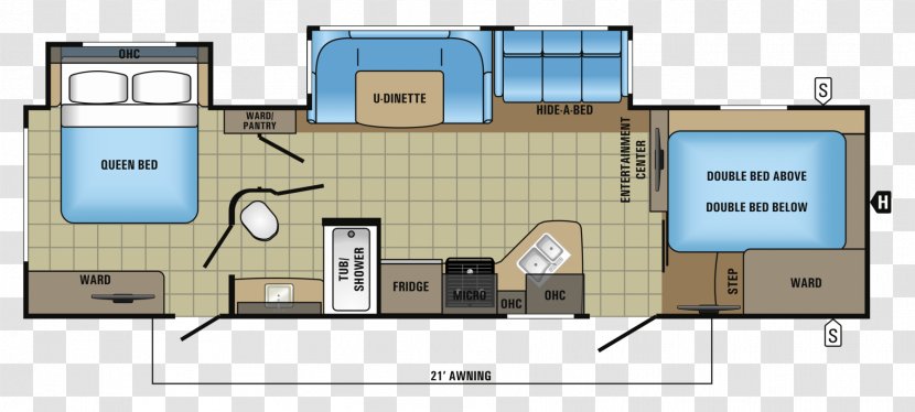 Campervans Caravan Jayco, Inc. Floor Plan - House - Car Transparent PNG