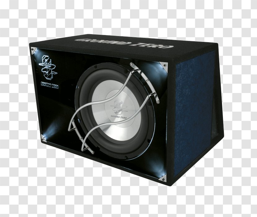 Subwoofer Bass Reflex Ground Zero GZHB 20XBT Loudspeaker Enclosure - Alpine Swe1244 Transparent PNG