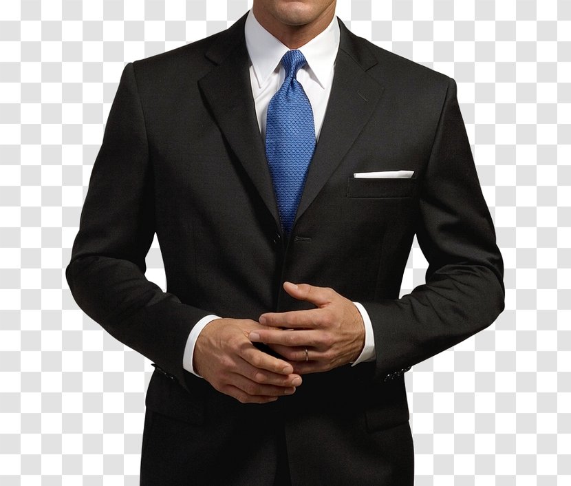 Tuxedo Suit Necktie Black Tie Shirt - Blazer Transparent PNG