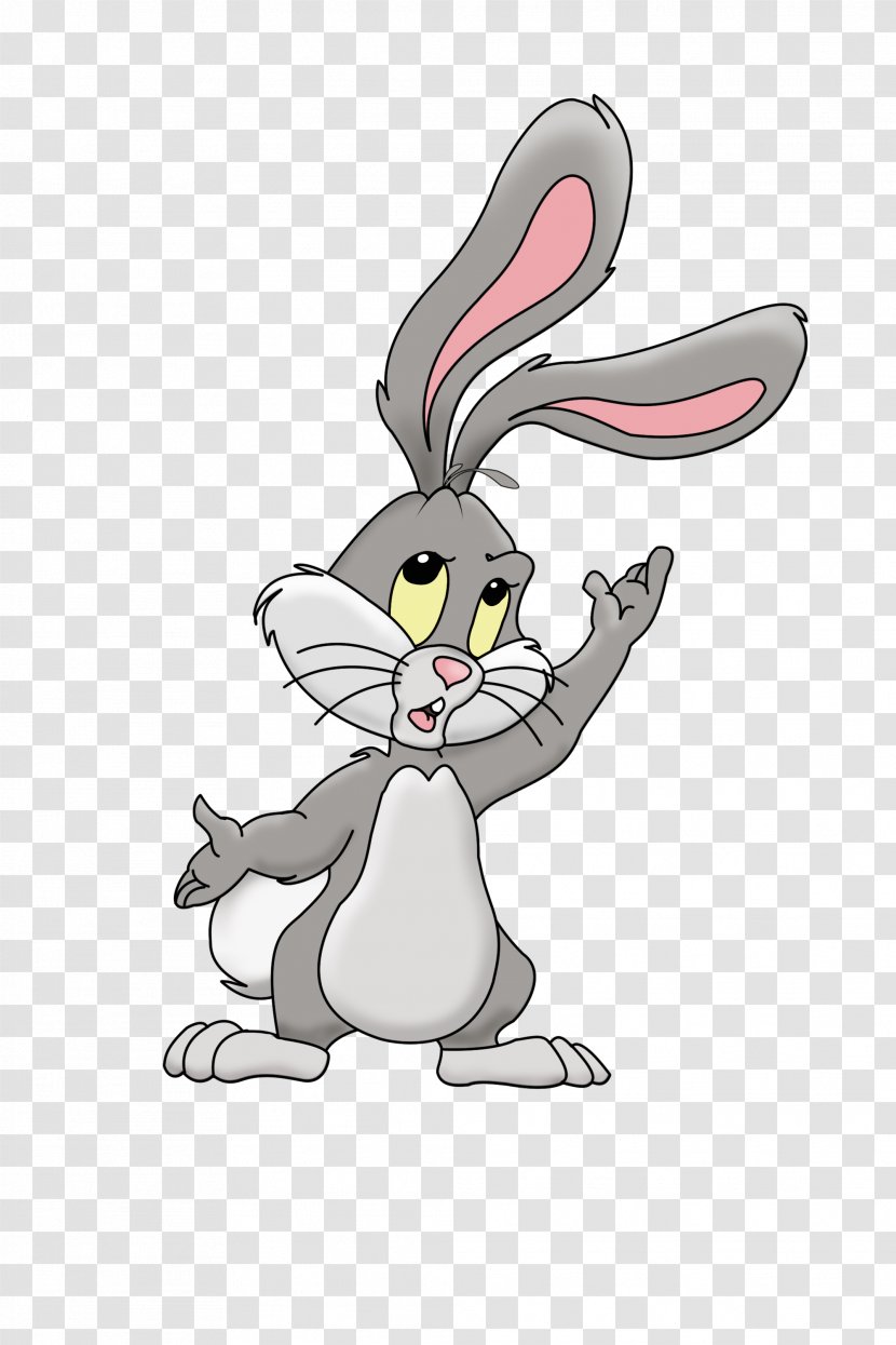 Easter Bunny Cartoon Rabbit Clip Art - Silhouette Transparent PNG