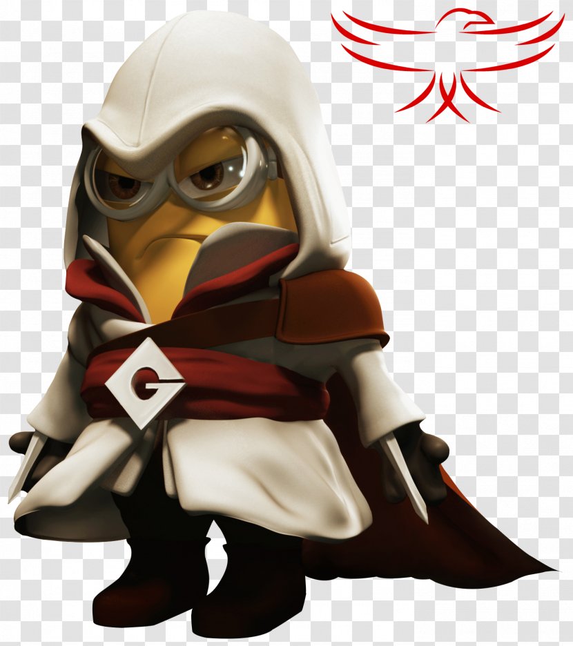 Ezio Auditore Minions Desktop Wallpaper Assassin's Creed: Origins Creed Syndicate - Figurine - Pixel Art Transparent PNG