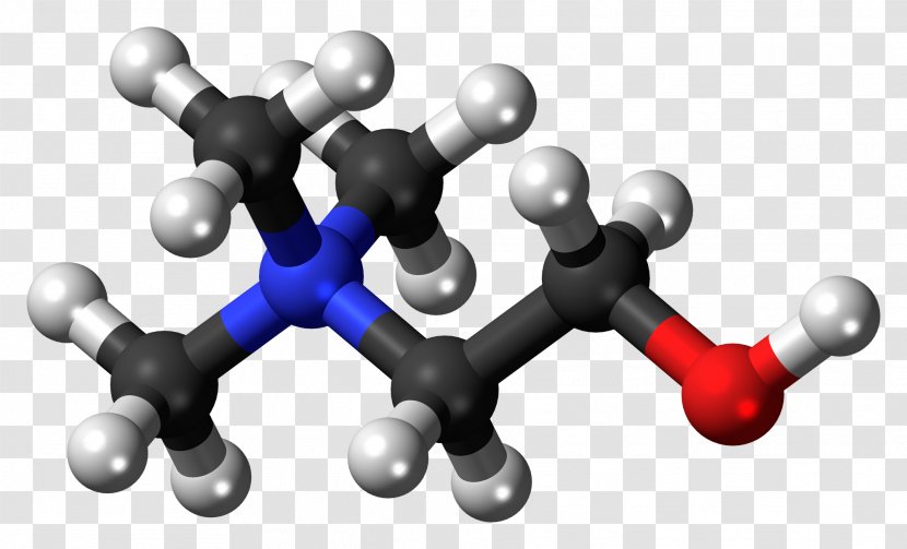 Nicotinic Acetylcholine Receptor Neurotransmitter Ball-and-stick Model - Molecule Vector Transparent PNG