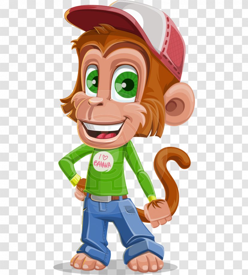 Monkey Cartoon - Cuteness - Style Child Transparent PNG