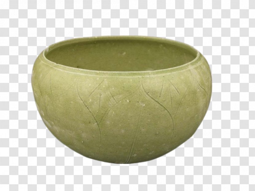 Bowl Ceramic Pottery Flowerpot - Southern Lotus Petal Transparent PNG