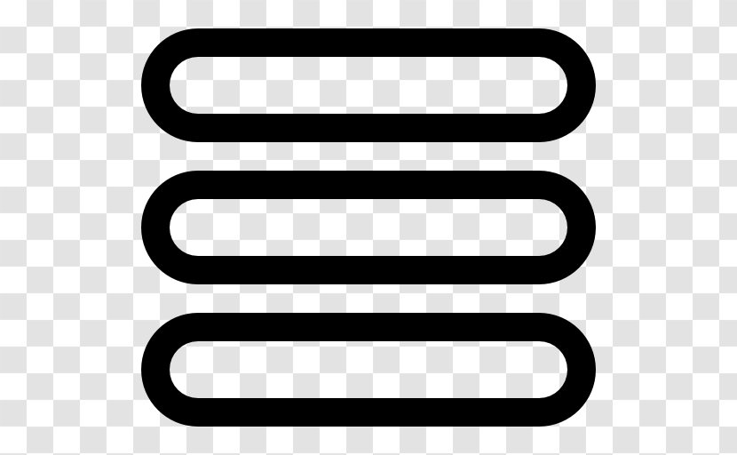 Hamburger Button Menu User Interface - Number - BANANEIRA Transparent PNG