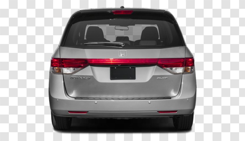 Minivan 2017 Honda Odyssey Touring Elite Passenger Van Car Sport Utility Vehicle - Mid Size Transparent PNG