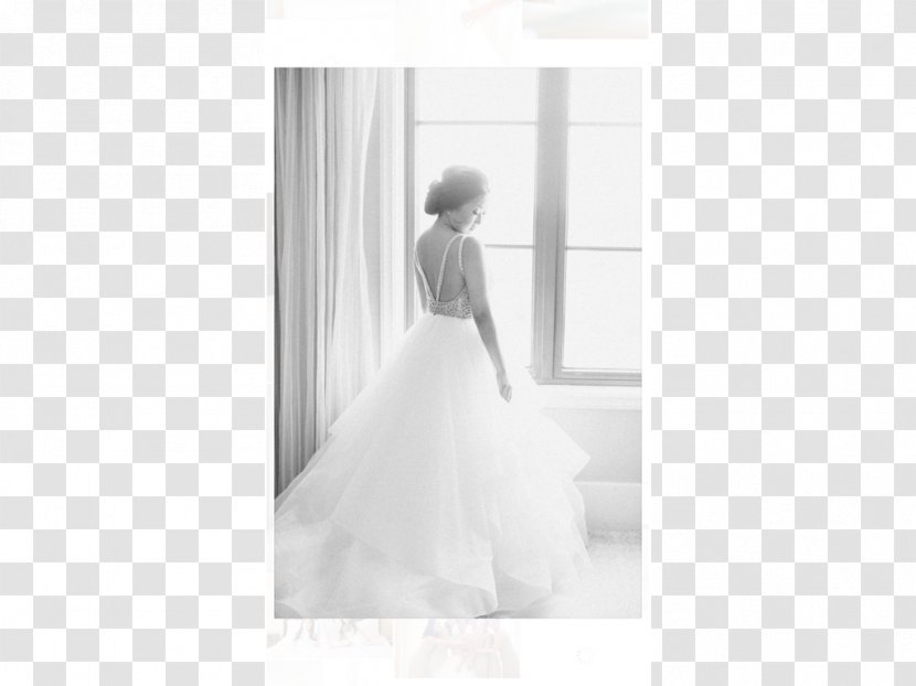 Wedding Dress Photograph Shoulder Bride Gown - Flower Transparent PNG