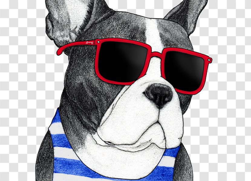 French Bulldog Dachshund Pug T-shirt - Goggles Transparent PNG
