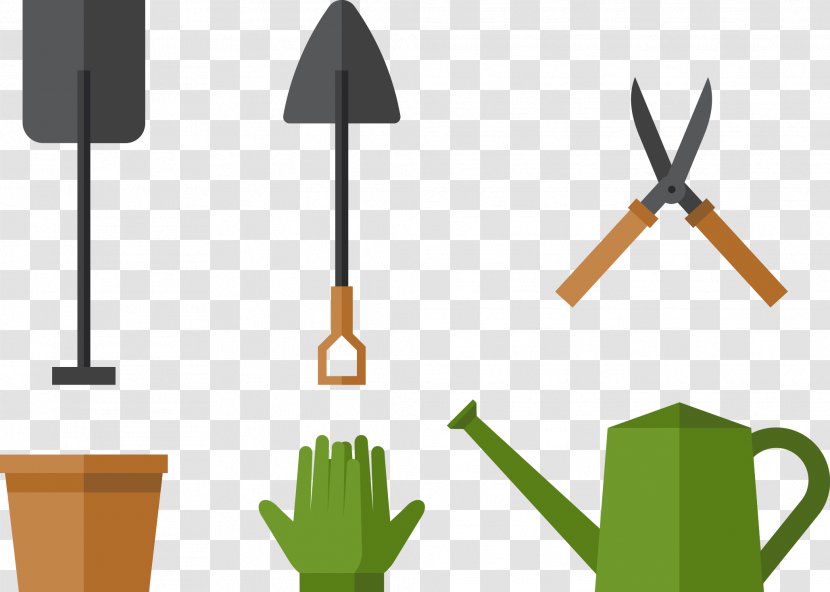 Euclidean Vector Shovel - Grass Transparent PNG