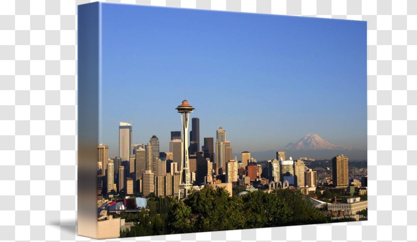 Skyline Cityscape Skyscraper Mount Rainier Drive South Art - Condominium - Seattle Transparent PNG