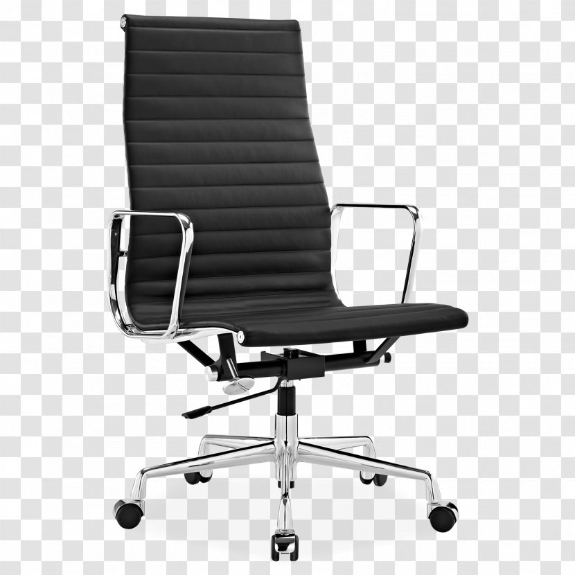 Eames Lounge Chair Aluminum Group Office & Desk Chairs Charles And Ray - Armrest Transparent PNG