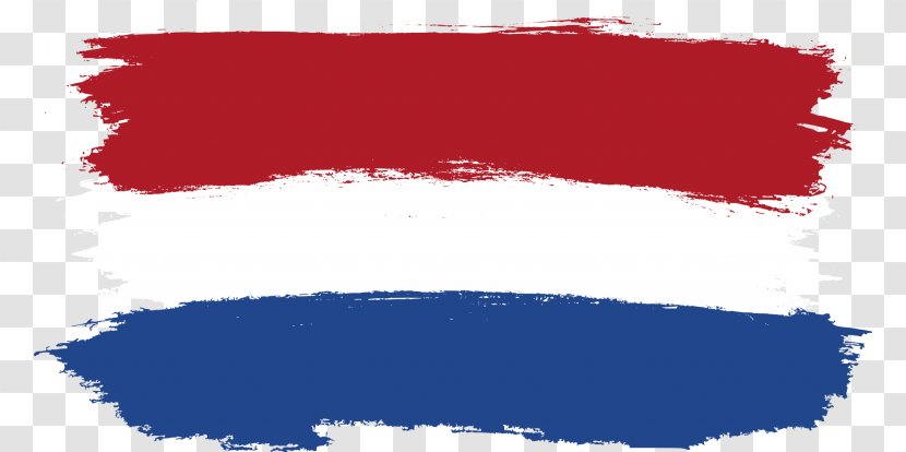 Flag Of The Netherlands France United States - Blue Transparent PNG