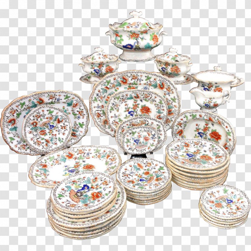 Tableware Platter Ceramic Plate Porcelain - Chinoiserie Transparent PNG