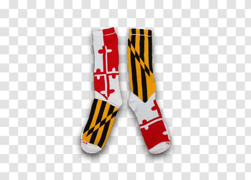 Sock Flag Of Maryland Terrapins Football University Maryland, College Park - The United States Transparent PNG