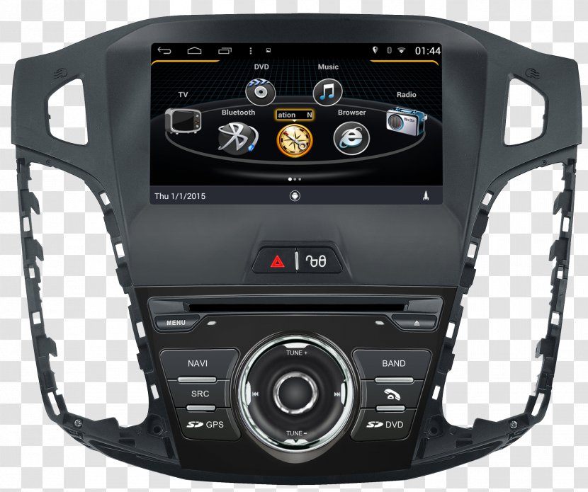 2012 Ford Focus Motor Company 2013 Car - Media Player Transparent PNG