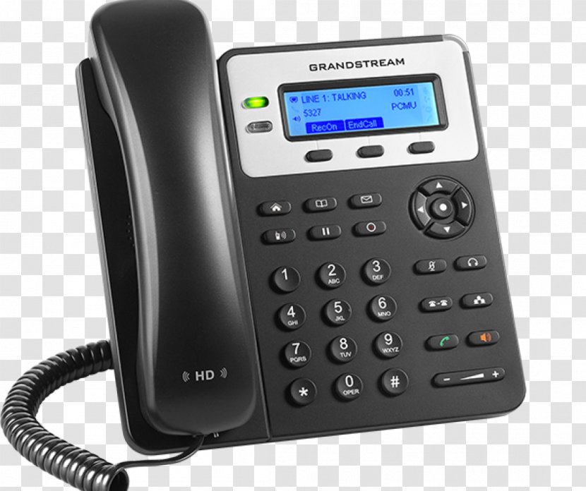 Grandstream Networks VoIP Phone Telephone Voice Over IP Session Initiation Protocol - Corded - TELEFONO Transparent PNG