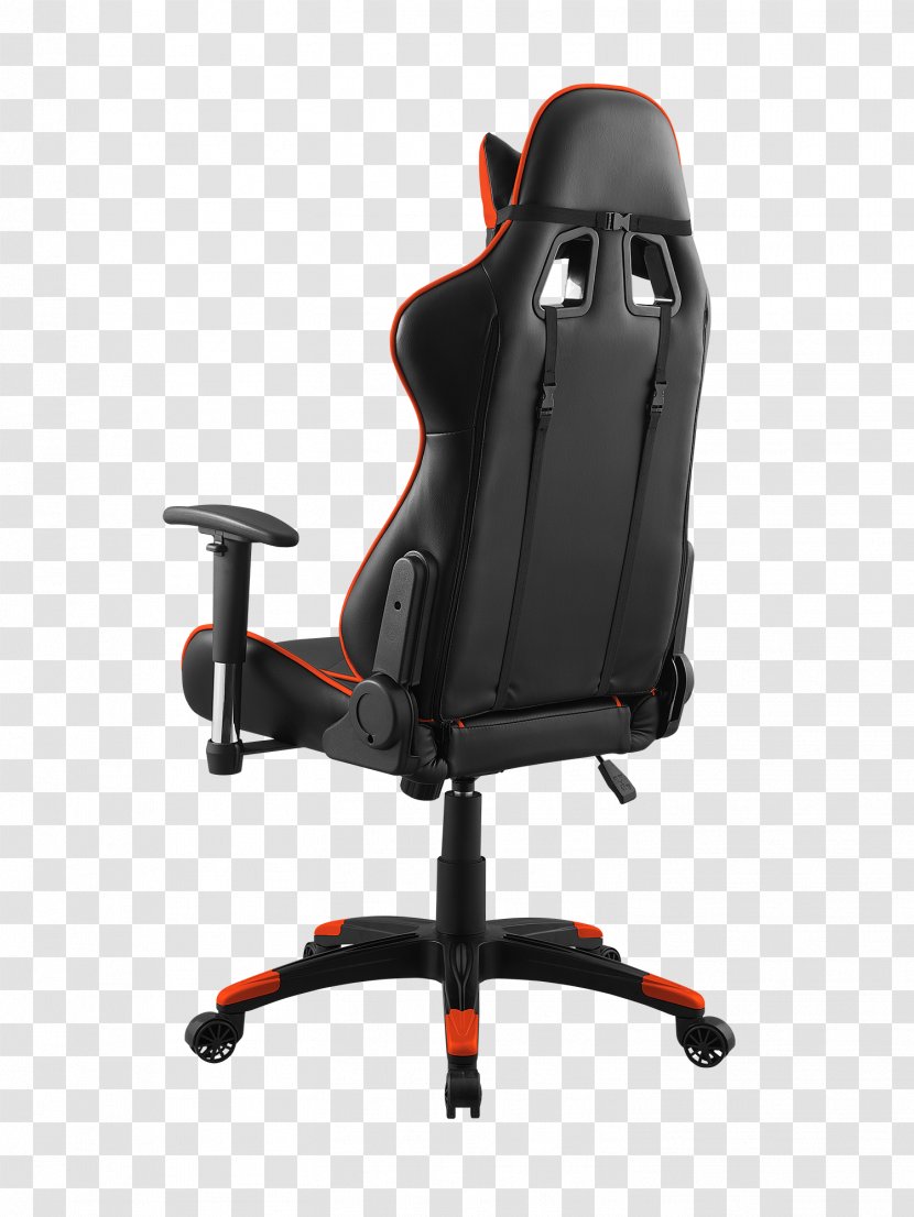 Office & Desk Chairs Video Game Gaming Chair Furniture - Black Transparent PNG