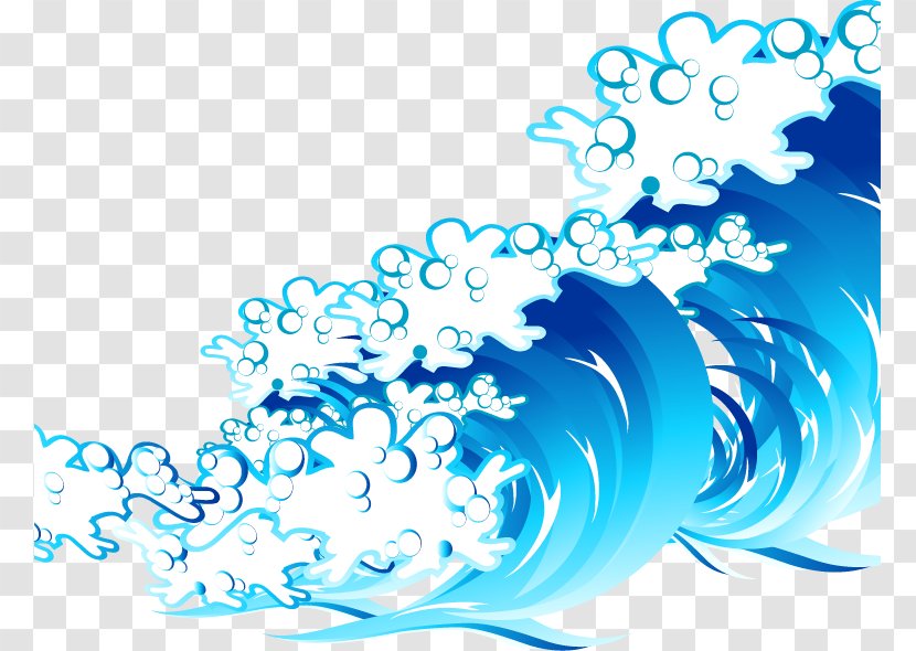 The Great Wave Off Kanagawa Wind - Waves Transparent PNG