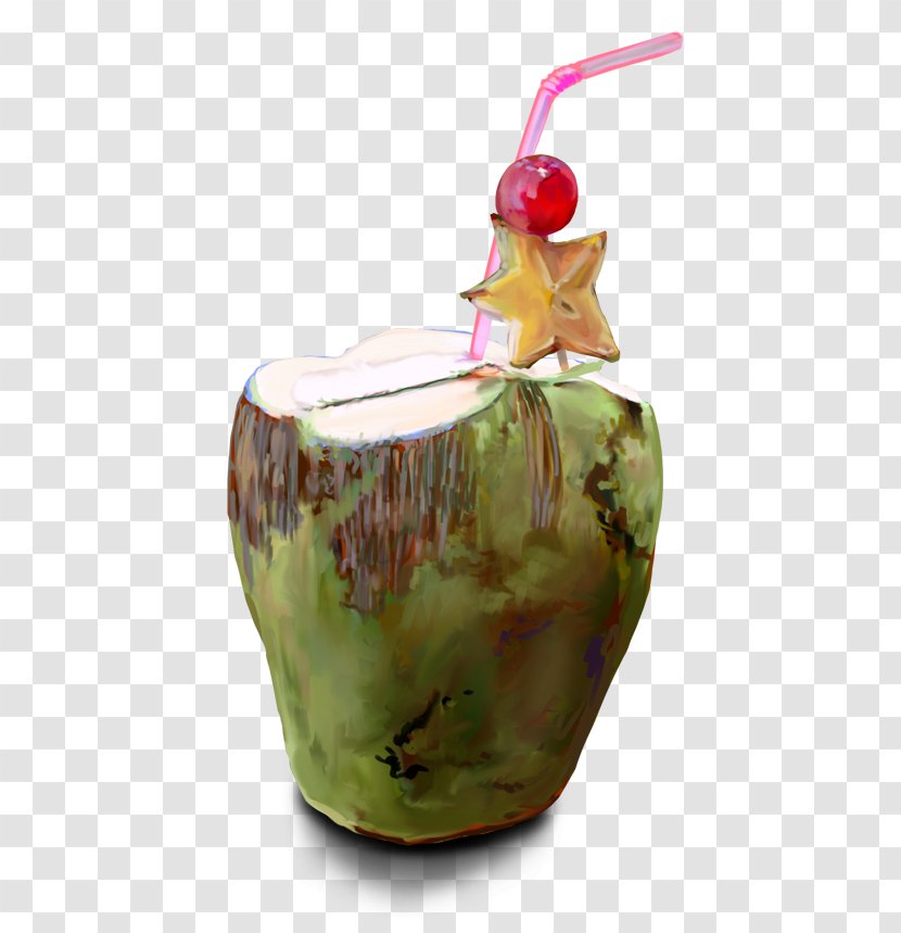 Cocktail Juice Coco Loco Coconut Water Drink - Drinkware Transparent PNG