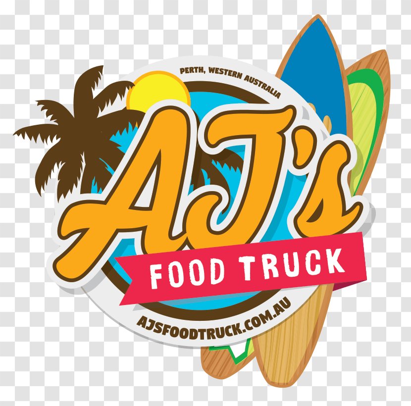 AJ's Cafe Food Truck Logo - Area - AJ Transparent PNG