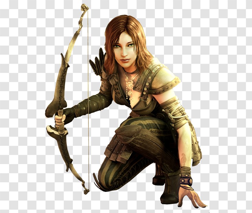 Pathfinder Roleplaying Game Dungeons & Dragons Ranger Elf Wood Elves - Halfelf - Female Characters Transparent PNG