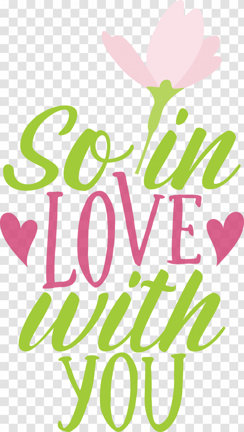 So In Love With You Valentines Day Valentine Transparent PNG