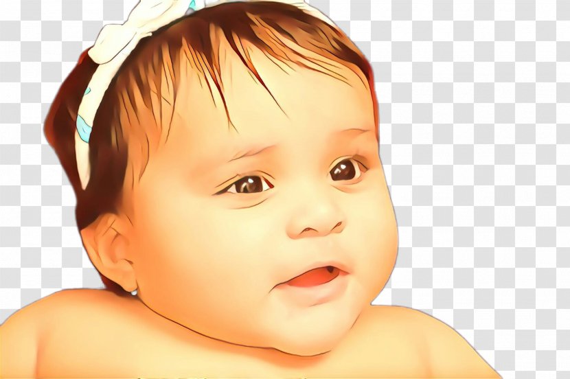 Child Face Baby Skin Cheek - Head - Toddler Transparent PNG