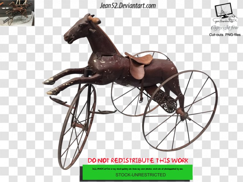 Horse And Buggy Bicycle Saddles Wheels Harnesses - Saddle Transparent PNG