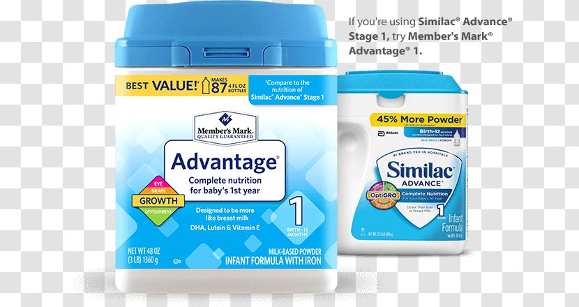 Enfamil Infant Formula Mead Johnson Nutramigen Baby Similac - Milk Transparent PNG