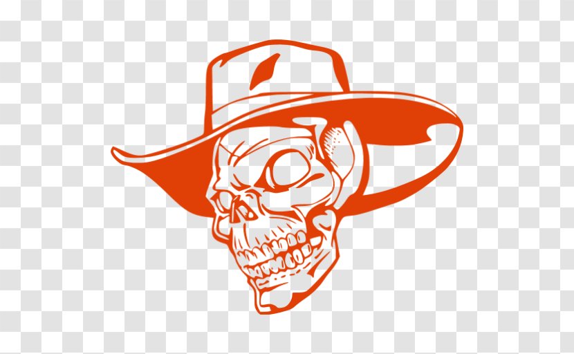 Human Skull Symbolism Decal Skeleton Cowboy - Logo Transparent PNG