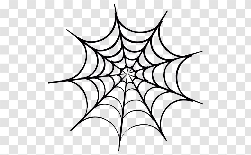 Spider Web Drawing Clip Art - Black Transparent PNG
