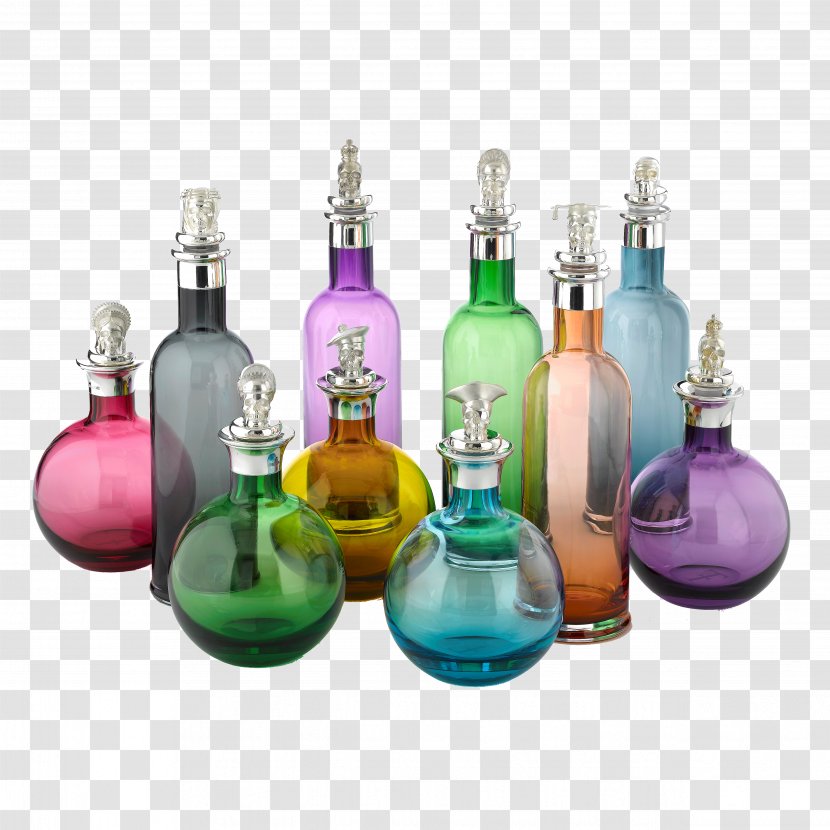 Glass Bottle Plastic Liquid - Stopper Transparent PNG