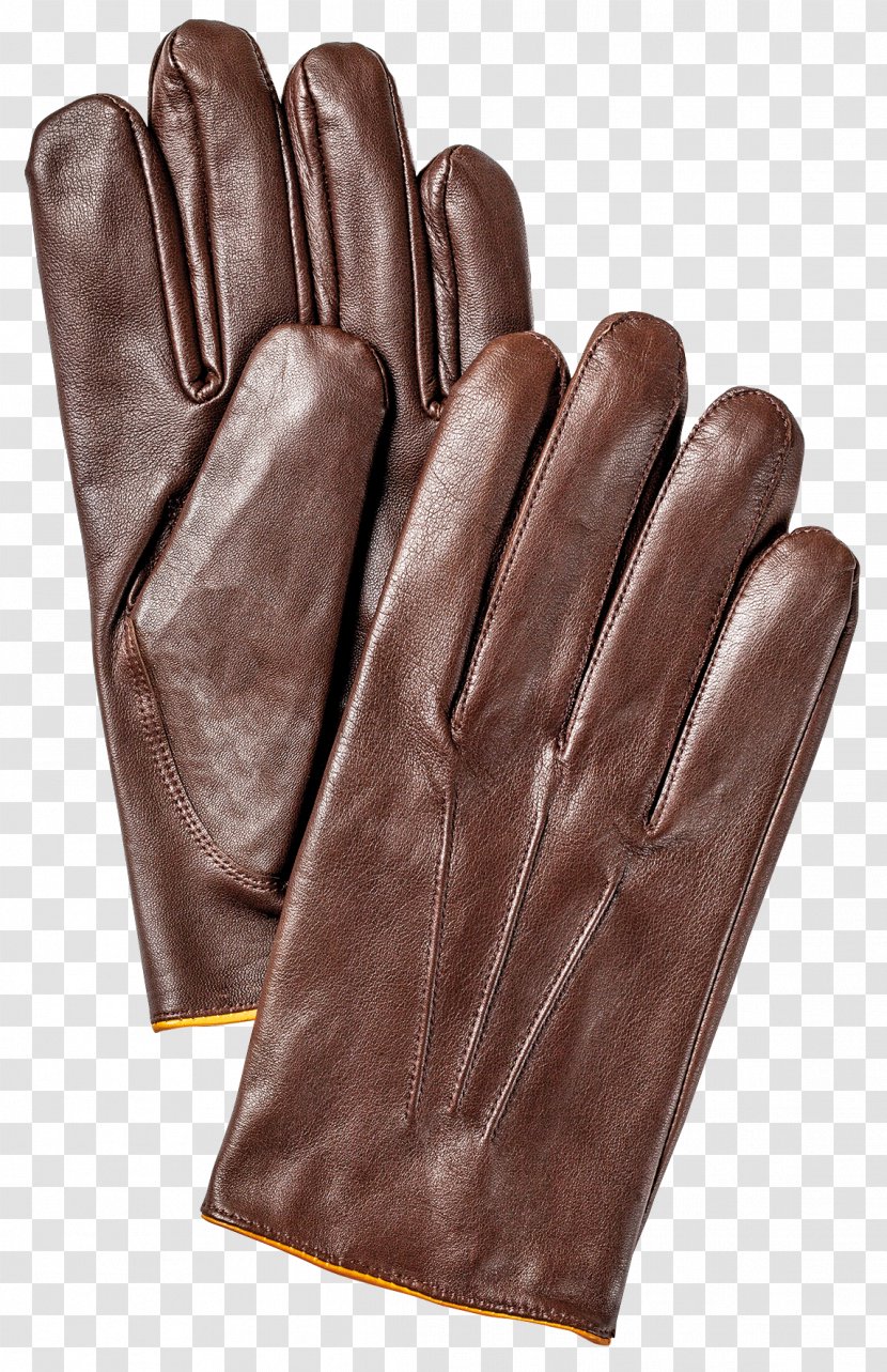 Glove Safety - Brown Transparent PNG