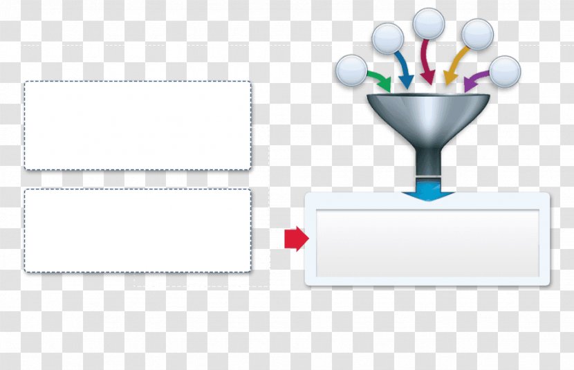 Presentation Funnel Chart - Rectangle - Debtsnowball Method Transparent PNG