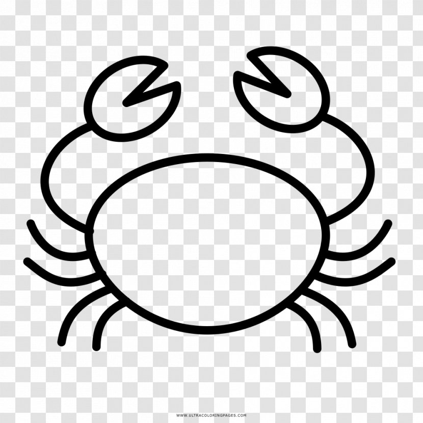 Drawing Crab Hello Kitty Paper - Line Art Transparent PNG